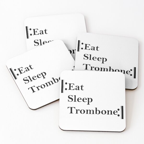 Item preview, Copy of Eat Sleep Trombone Repeat  designed and sold by 3Talents.