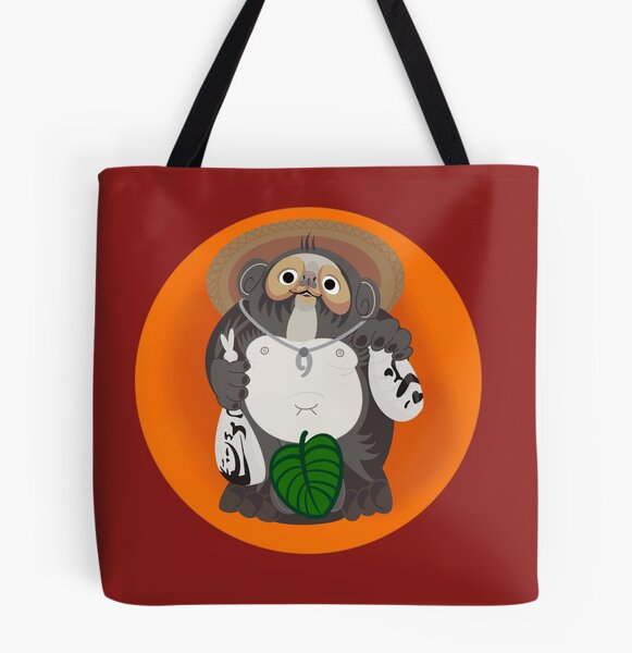 Tanuki - Japanese raccoon dog Duffle Bag for Sale by rainbowcho