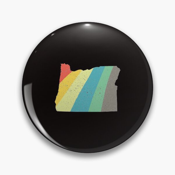 Artikelvorschau, Oregon State Vintage Retro Regenbogenstreifen entworfen und verkauft von twicetrader.