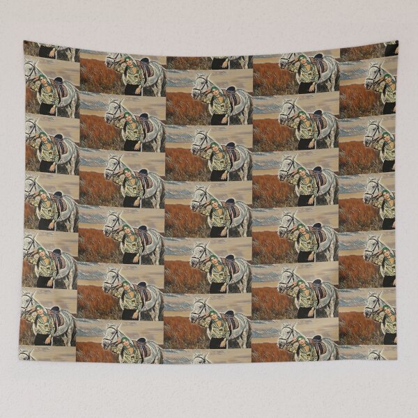 Item preview, Horse Girl - White horse and girl  designed and sold by TheGallery69.