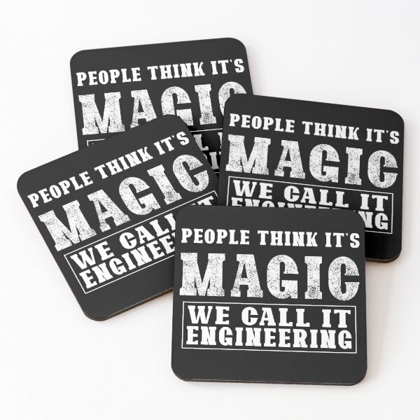 Item preview, People Think It's Magic. We Call It Engineering designed and sold by Imadovic.