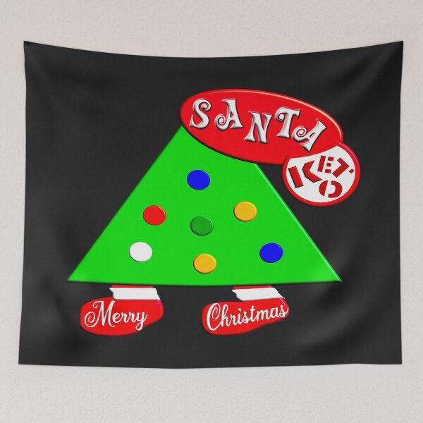Item preview,  SANTA KETO MERRY CHRISTMAS - MARVELOUS SANTA KETO CHRISTMAS TREE GREETINGS designed and sold by Ralek.