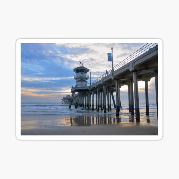 Item preview, Huntington Beach Pier designed and sold by K D Graves Photography.