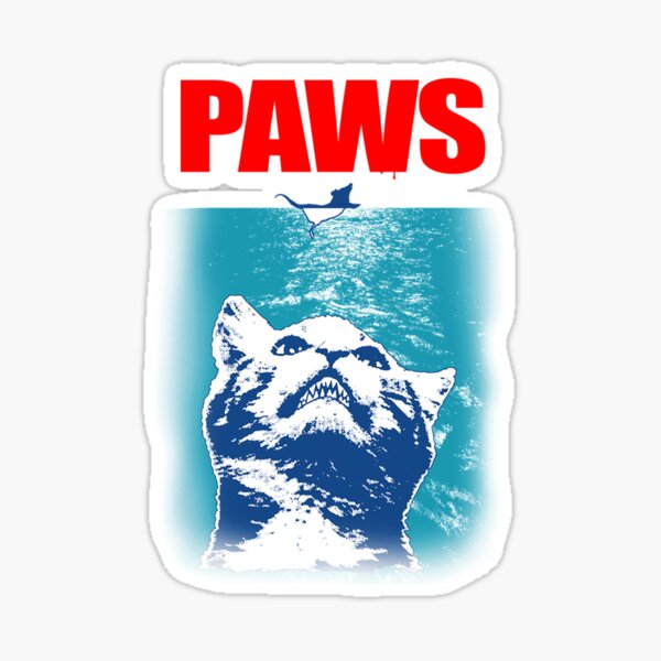 Item preview, Kitty with large Jaws attacking a mouse PAWS designed and sold by Original Cheddar.
