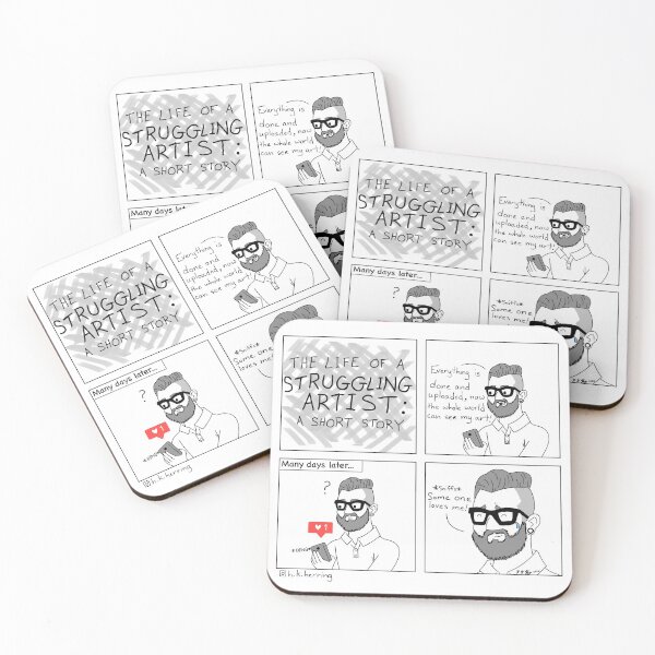 Item preview, The Life of a Struggling Artist designed and sold by HKComics.