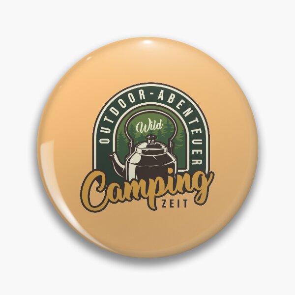Item preview, Outdoor Adventure Camping Time | German hiking designed and sold by Ainbowz-Artwork.