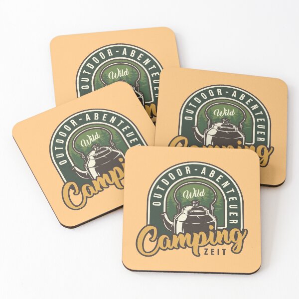 Item preview, Outdoor Adventure Camping Time | German hiking designed and sold by Ainbowz-Artwork.