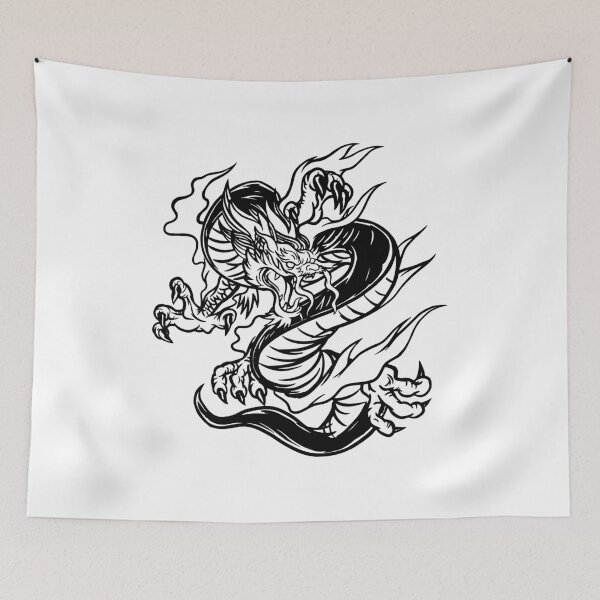 Item preview,  Fierce hand draw Dragon designed and sold by FFelder.