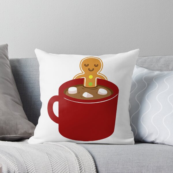 Item preview, GINGER BREAD MAN IN COCOA WITH MARSHMALLOWS designed and sold by Adhiambo.