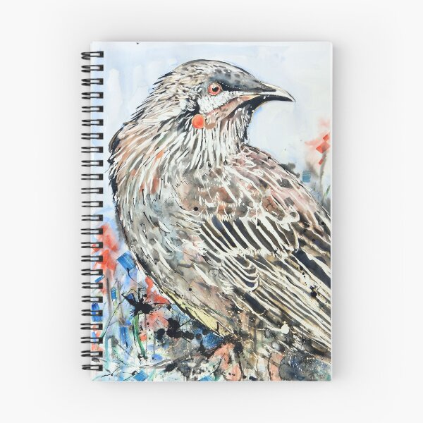 Item preview, Red Wattlebird designed and sold by Paul Oswin.