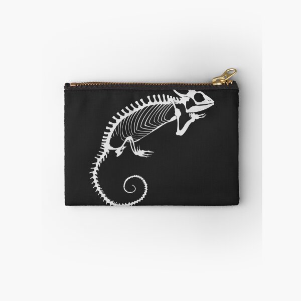 Aperçu de l'œuvre Squelette de caméléon blanc créée et vendue par SpitsPixels.
