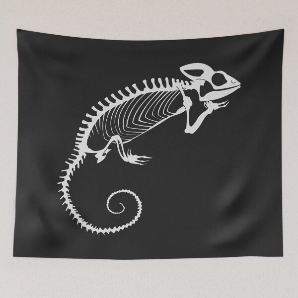 Item preview, White Chameleon Skeleton designed and sold by SpitsPixels.