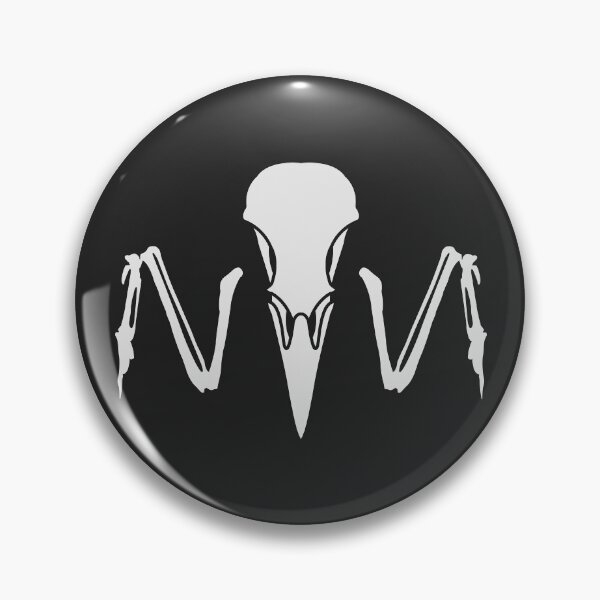 Item preview, Cuervo Skull and Wing Bones Blanco designed and sold by SpitsPixels.