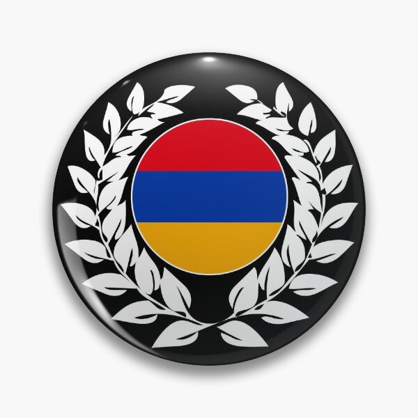 Item preview, Armenia armenian flag banner laurel wreath designed and sold by GeogDesigns.