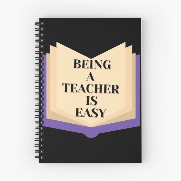 Item preview,  Being A Teacher Is Easy designed and sold by Vibing-Right.