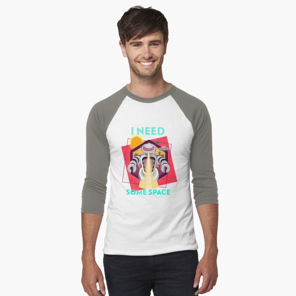 Item preview, Baseball ¾ Sleeve T-Shirt designed and sold by WendyLeyten.
