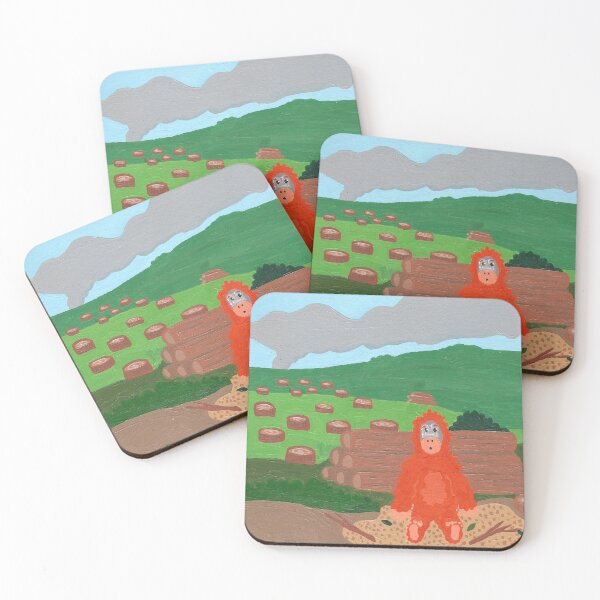 Item preview, The effects of deforestation on orangutans designed and sold by asawk16.