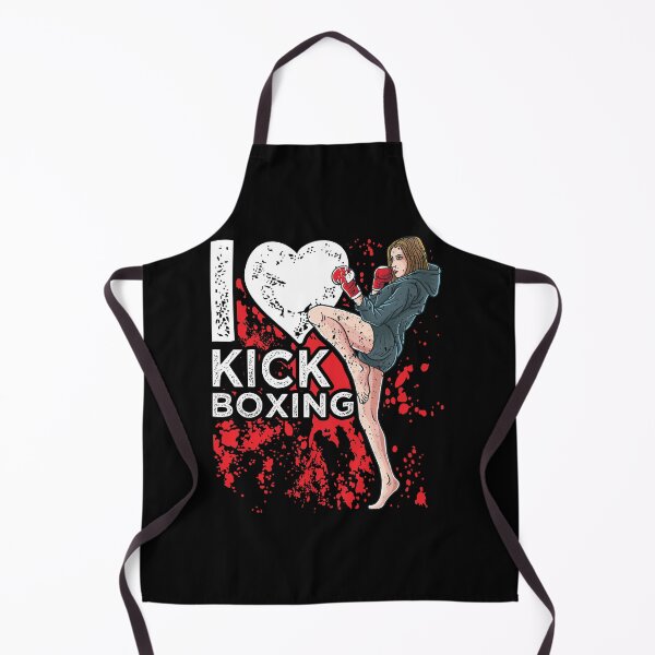 Item preview, Girl kickboxer kickboxing i love kickboxing designed and sold by Tagesapfel.