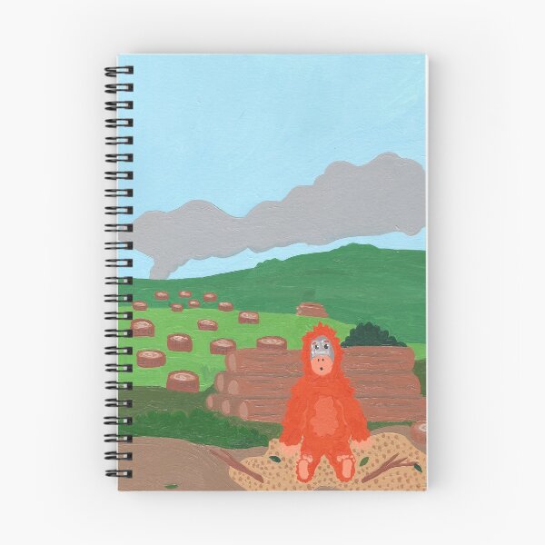 Item preview, The effects of deforestation on orangutans designed and sold by asawk16.