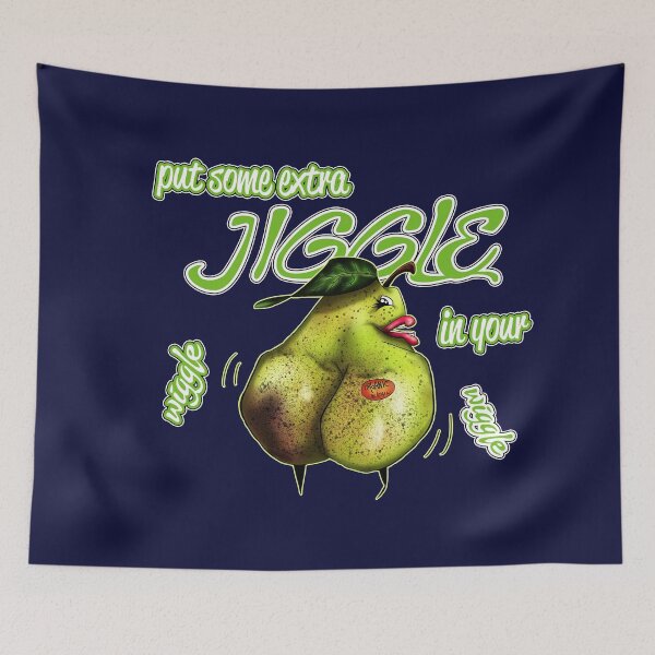 Item preview, Cartoon Big Booty Pear: Jiggle your Wiggle designed and sold by iduzarts.