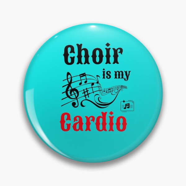 Item preview, Choir is my Cardio!  Music Piano Band Orchestra designed and sold by musicmusicpin.