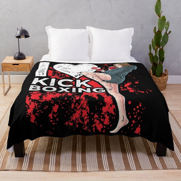 Item preview, Girl kickboxer kickboxing i love kickboxing designed and sold by Tagesapfel.