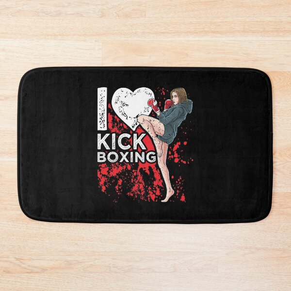 Item preview, Girl kickboxer kickboxing i love kickboxing designed and sold by Tagesapfel.