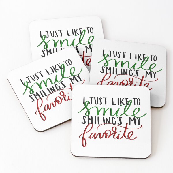 Item preview, I Just Like To Smile Elf Script designed and sold by pdaniels.