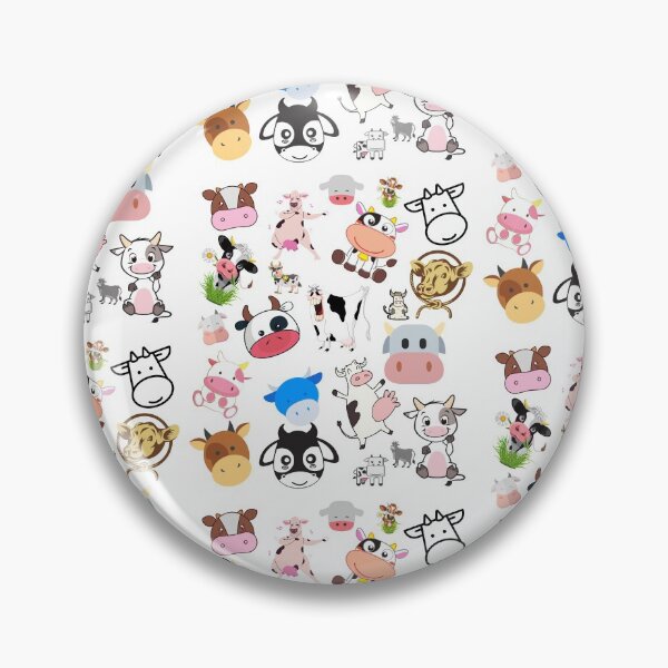 Item preview, Kwaii Cow Pattern designed and sold by miTeless seDign.