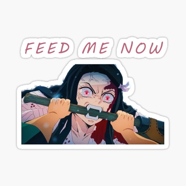 Angry Nezuko Stickers | Redbubble