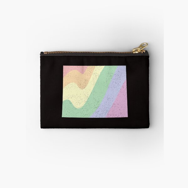 Item preview, Wyoming State LGBT Pride pastel Rainbow Outline stripes designed and sold by twicetrader.