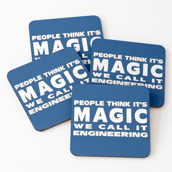 Item preview, People Think It's Magic. We Call It Engineering designed and sold by Imadovic.