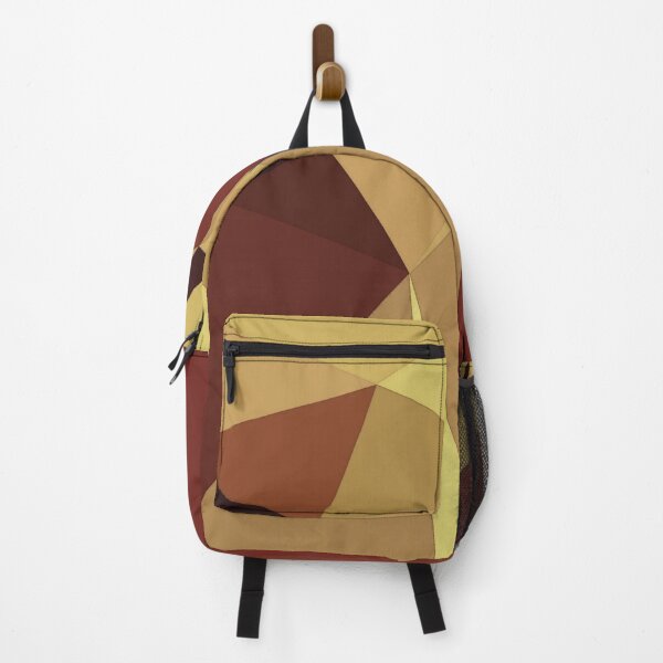 Item preview, Geometric facets red brown earth (colorama 2) designed and sold by Joie-et-Poesie.