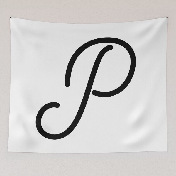 Item preview, Cursive P designed and sold by Jose234.