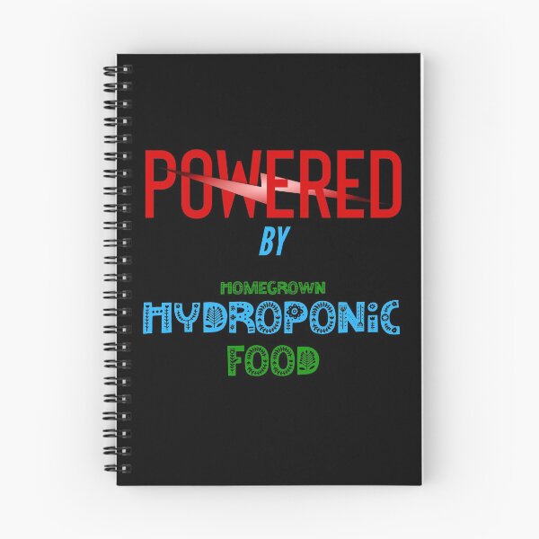 Item preview, Powered By Homegrown Hydroponic Food - Red Bolt designed and sold by PacificStreams.