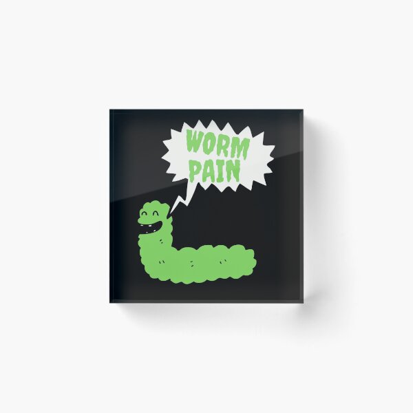 Item preview, Worm Pain Bubble designed and sold by TrendKing.
