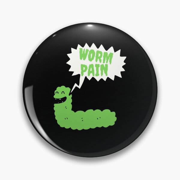 Item preview, Worm Pain Bubble designed and sold by TrendKing.