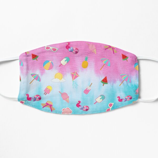 Summer Tropical Beach Colorful Pattern Mask