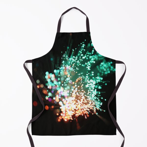 Item preview, Festive Green & Orange Lights - Fireworks Effect designed and sold by LLL Photo.