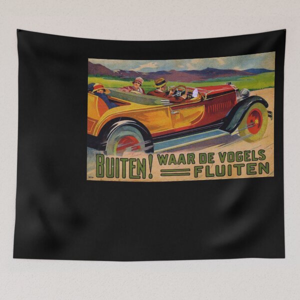 Item preview, retro classic Buiten poster designed and sold by CorasPosters.