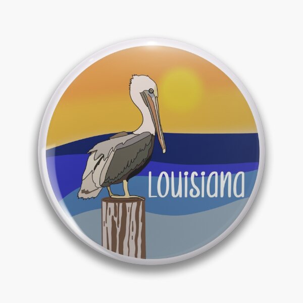Item preview, Louisiana Pelican designed and sold by designsbytracie.