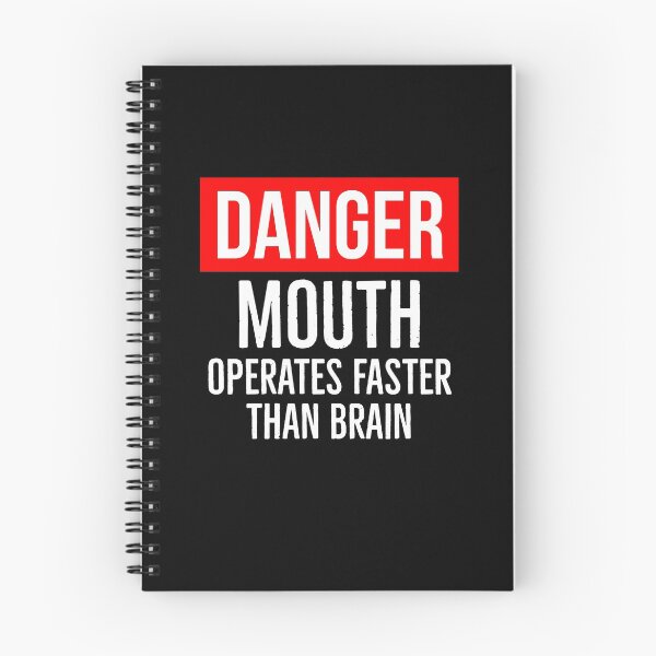Item preview, Danger Mouth Operates Faster Than Brain designed and sold by evokearo.
