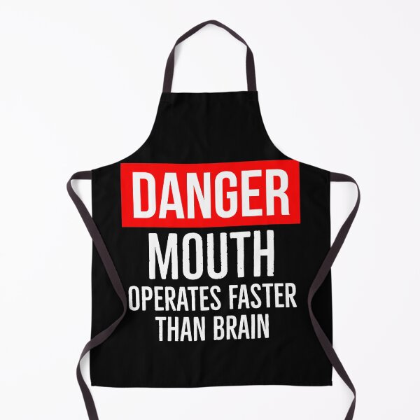 Item preview, Danger Mouth Operates Faster Than Brain designed and sold by evokearo.