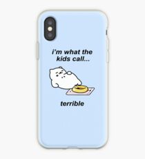 Vinilo o funda para iPhone Neko Atsume - Tubbs (soy lo que los niños llaman ... terrible)