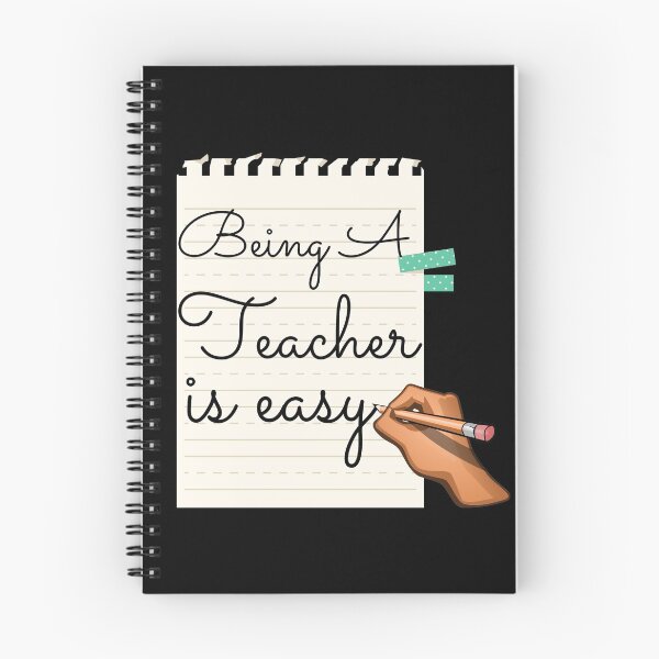 Item preview, Being A Teacher Is Easy designed and sold by Vibing-Right.
