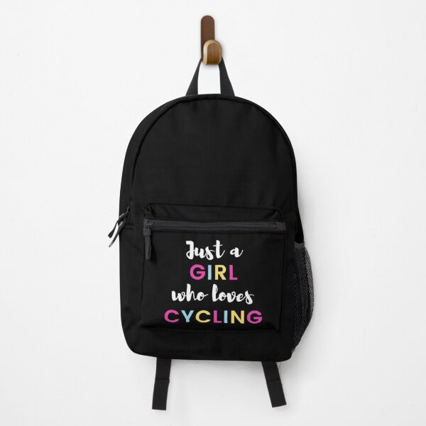 Item preview, Just a girl who loves cycling. designed and sold by TheGreenGoat.