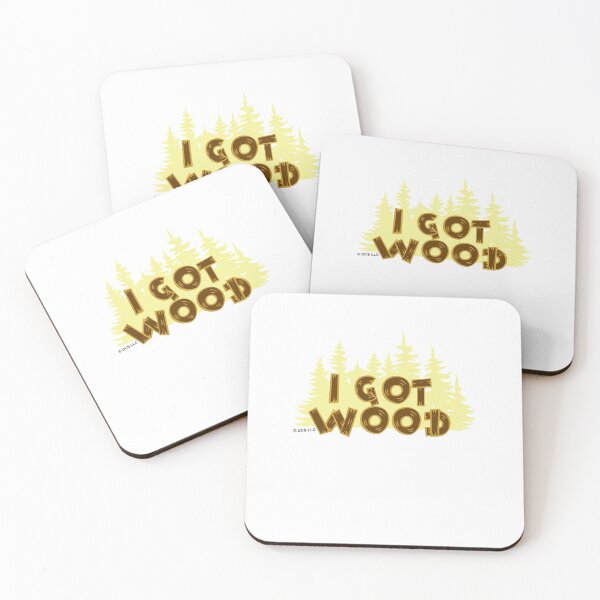 Item preview, I got Wood T-shirt | Shaun of the Dead | Vector Artwork designed and sold by ComedyQuotes.