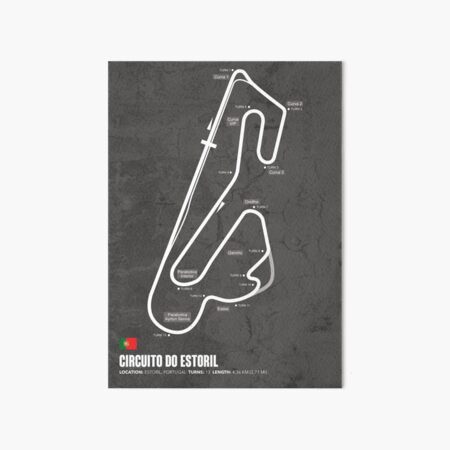 Artikel-Vorschau von Circuito do Estoril, designt und verkauft von Mapstars.