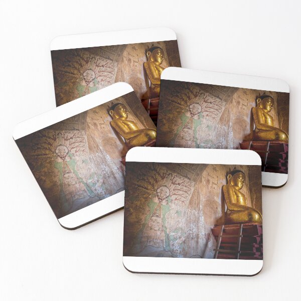 Item preview, statue of Buddha inside a temple in Bagan, Myanmar designed and sold by davidgan8621.
