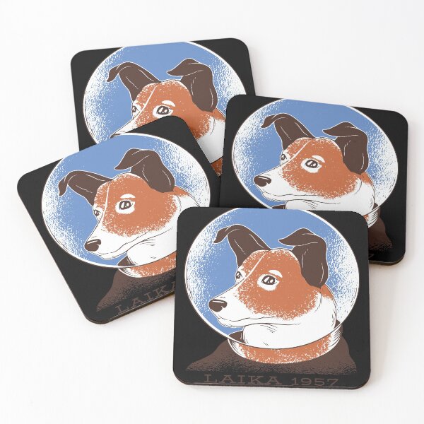 Item preview, Laika Dog In Space 1957 designed and sold by DavinciStore21.